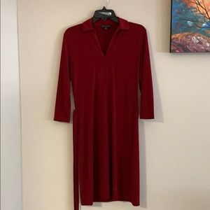 Brooks Brothers tie sheath dress